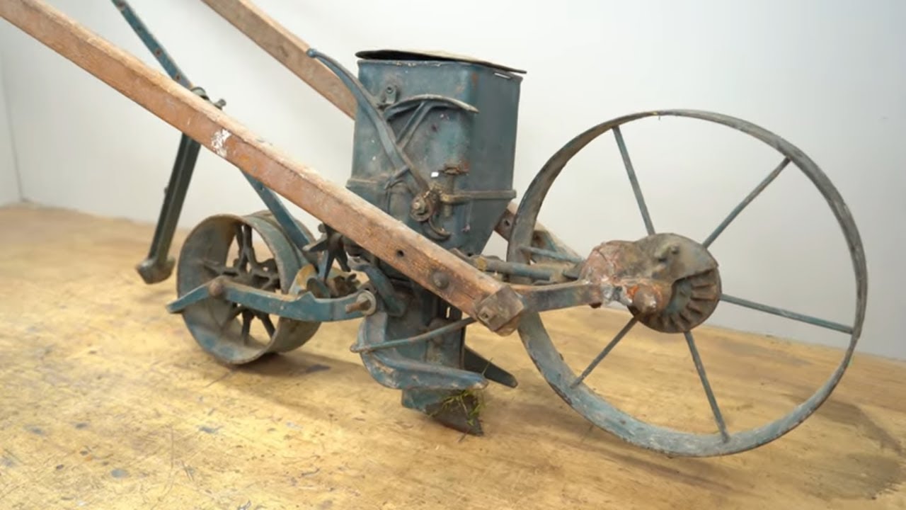 Antique Seed Planter - Restoration