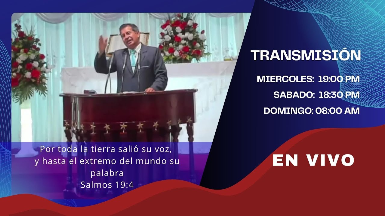DOMINGO  29/06/2025 - CULTO IGLESIA CENTRAL VILLARRICA
