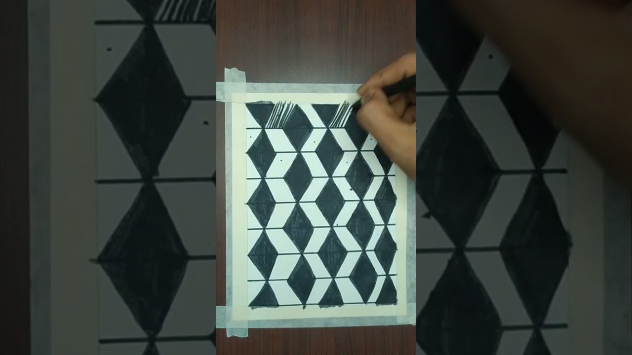 illusion art 🔥🔥😇 #shorts