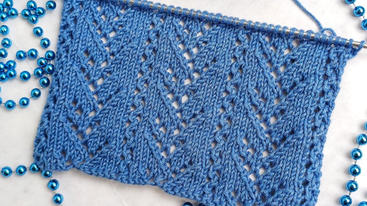Openwork Pattern / How To Knit