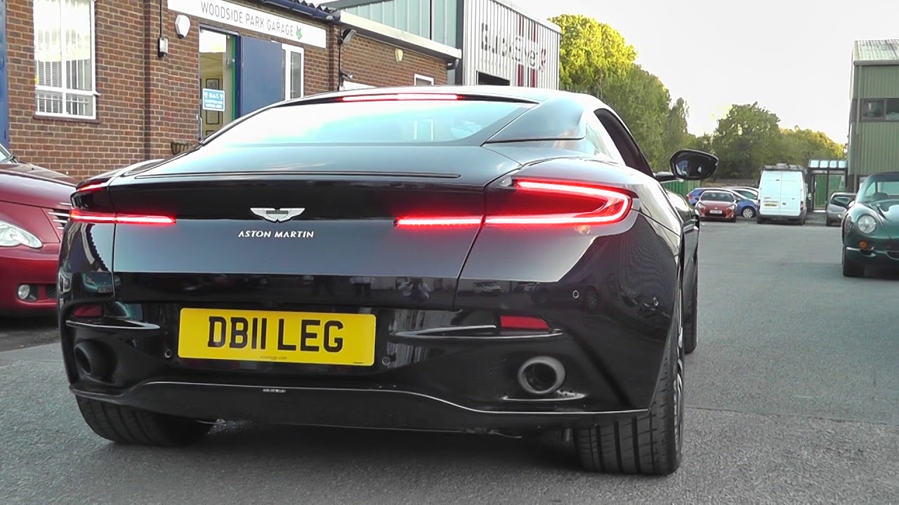 DB11 with QuickSilver Titan Exhaust Take Off