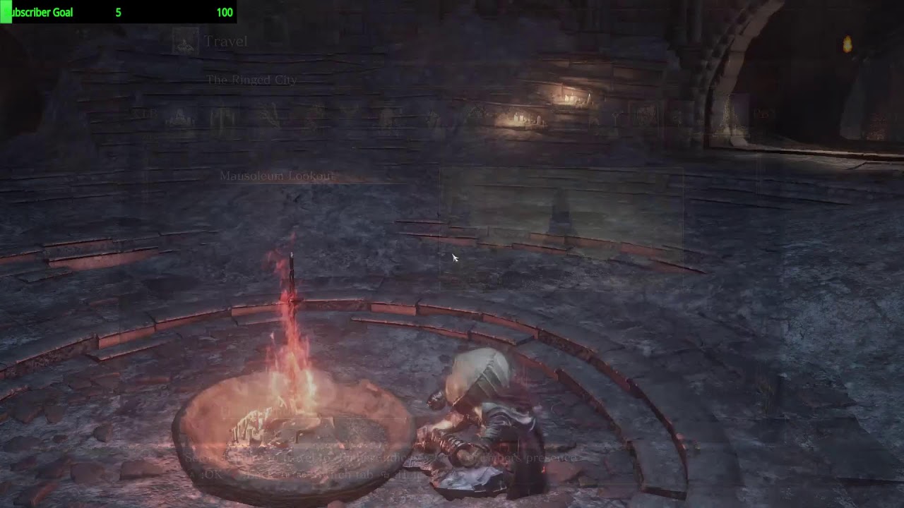 Dark Souls III DLC (first playthrough) We beat base game in 33.5 hours!