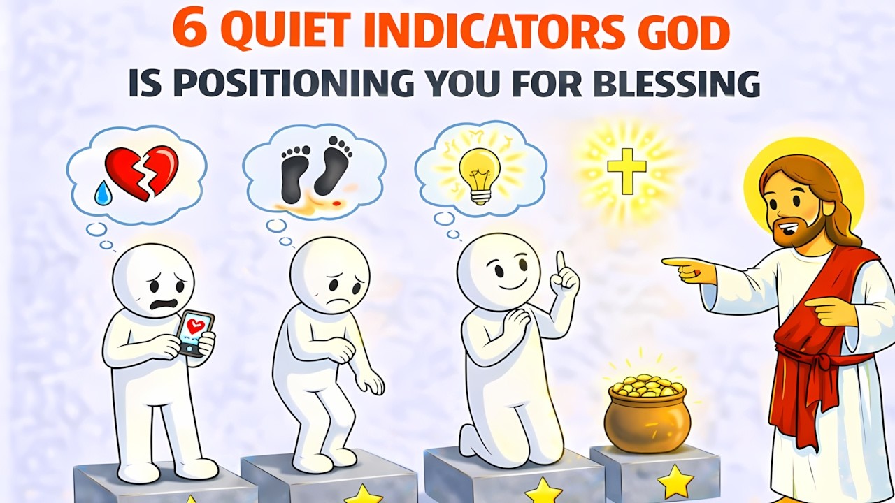 6 Quiet Indication God Is Positioning You For Blessing .