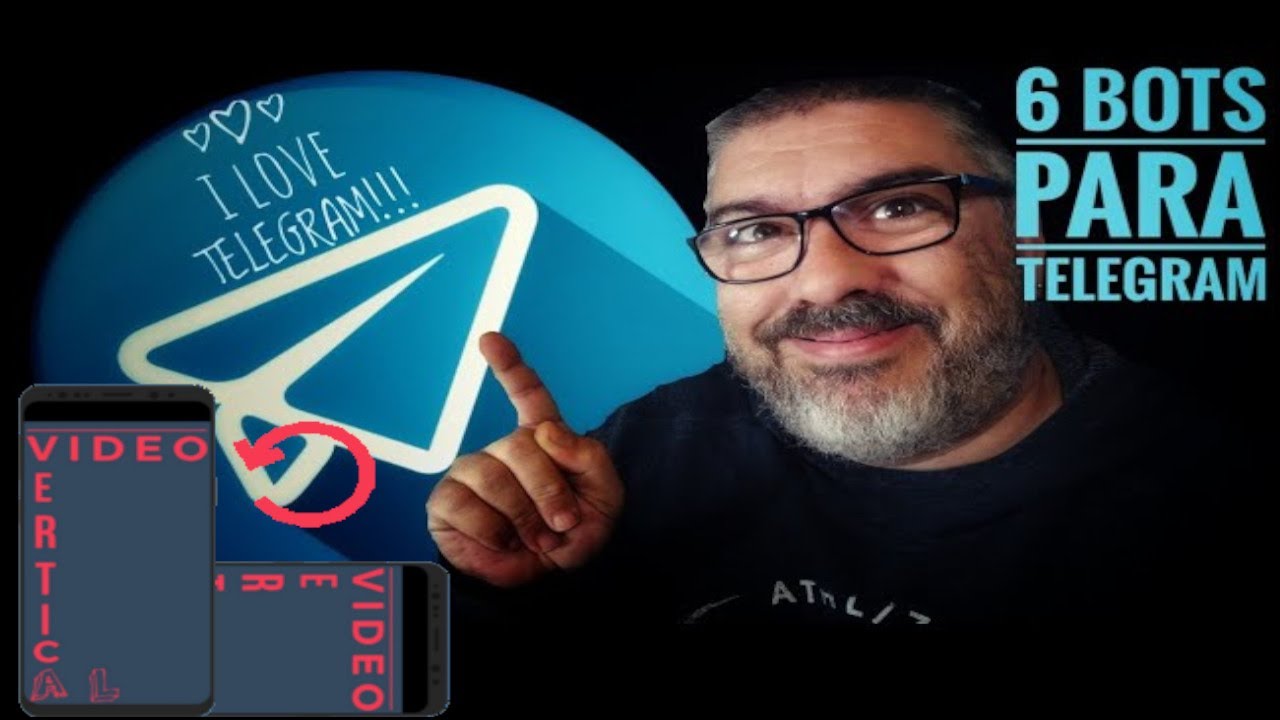 6 Bots para Telegram que no te puedes perder (Vídeo vertical)