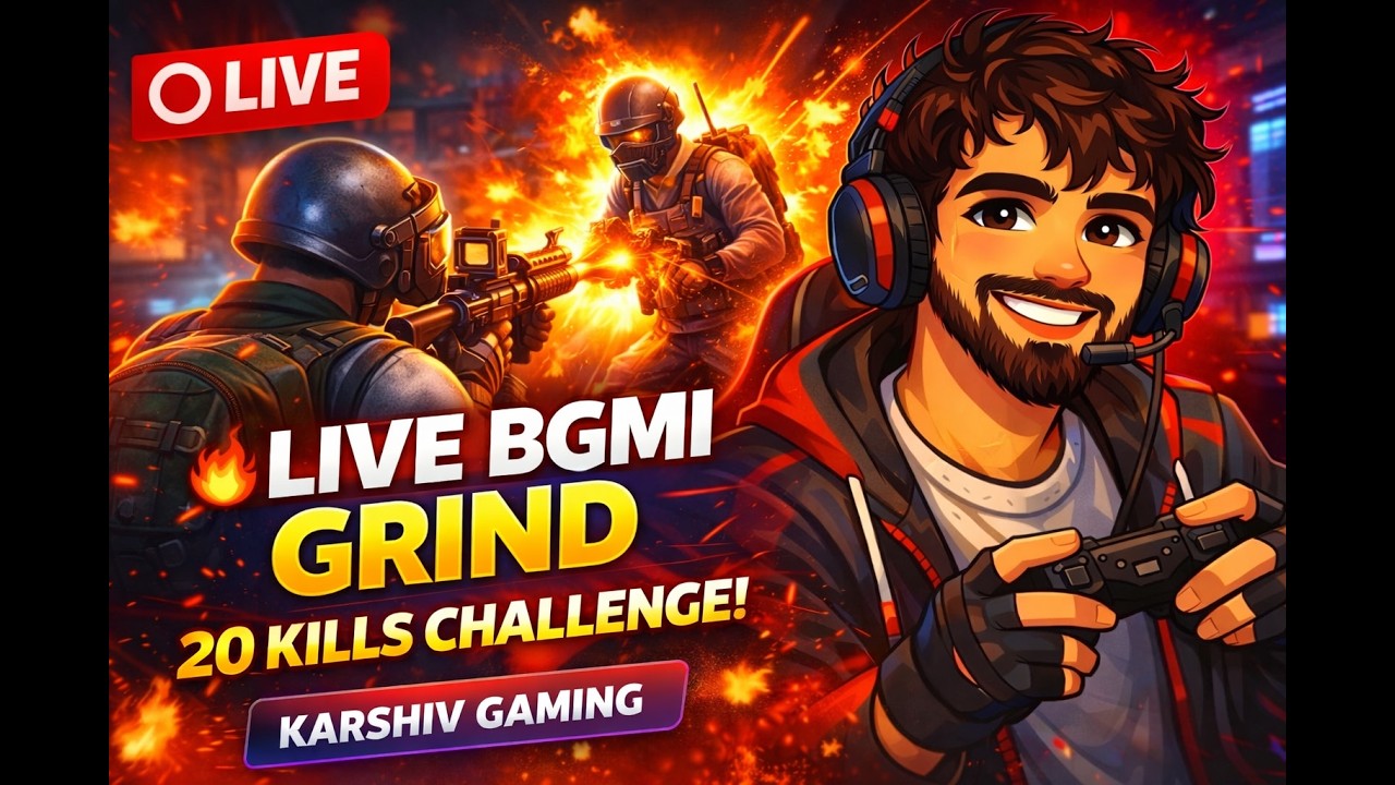 🔴 BGMI LIVE | INSANE RUSH + CLUTCH GAMEPLAY 😱 | ROAD TO CONQUEROR | KARSHIV GAMING