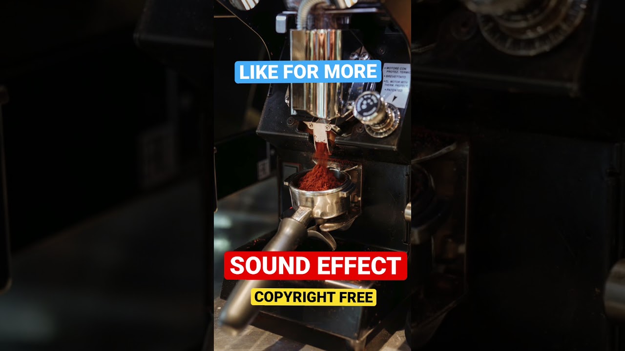 Coffee Grinder Sound Effect FREE #shorts