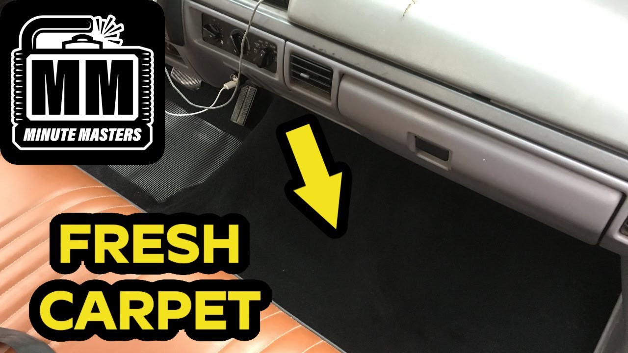 How to Install Carpet Floor Liner | 1995 Ford F150