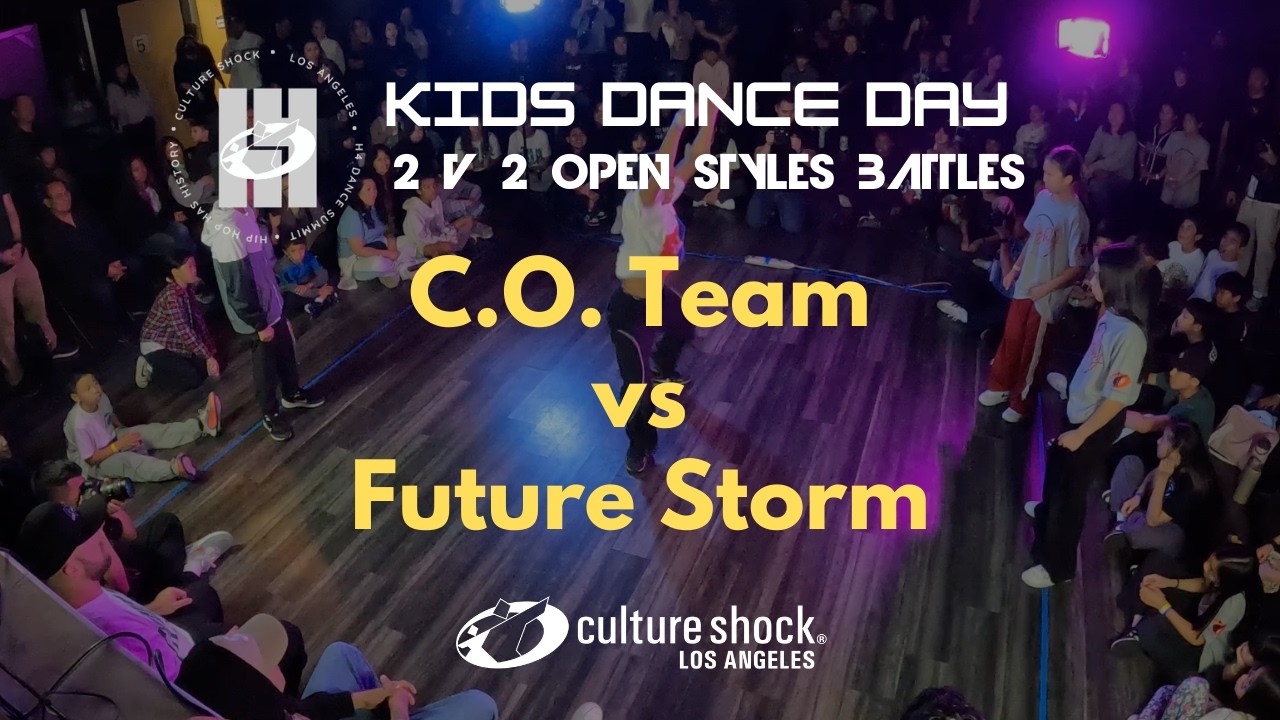 C.O. Team vs Future Storm | Semi-Finals | Kids Dance Day 2025 2v2 Open Styles Battles