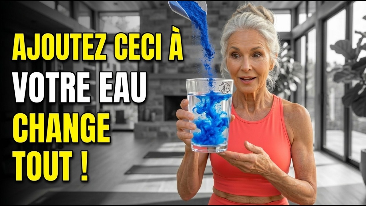 J’ai bu de l’eau 60 ans... L’erreur qui me tuait LENTEMENT