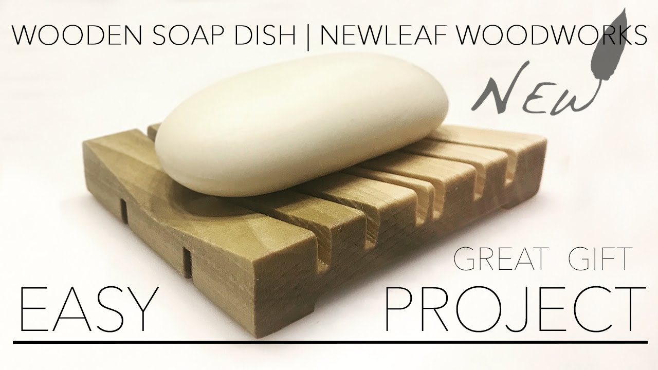 DIY Wooden Soap Dish Tutorial - #diy #crafts # woodworking