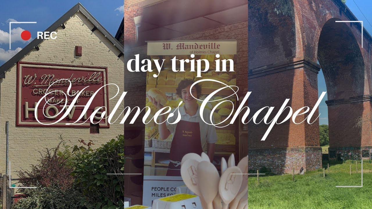 holmes chapel vlog | harry’s home town🍞⭐️🛤️