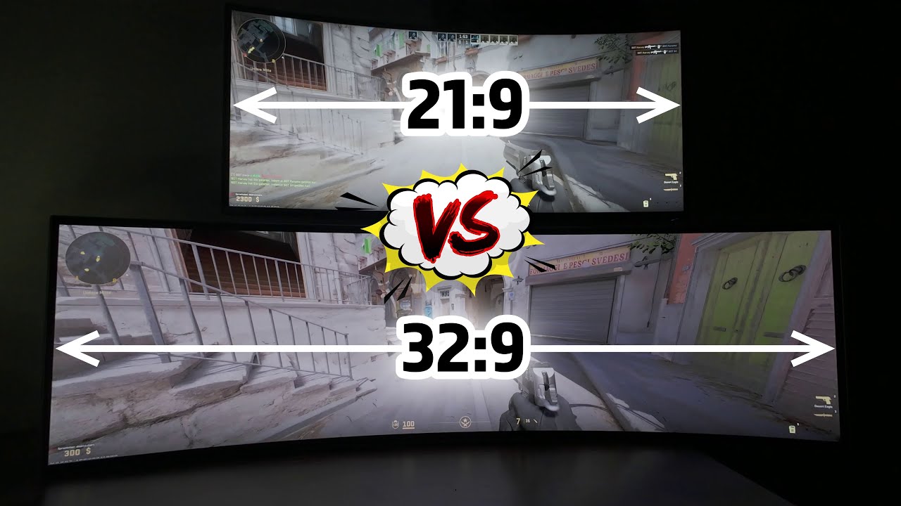 21:9 Vs 32:9 Comparison