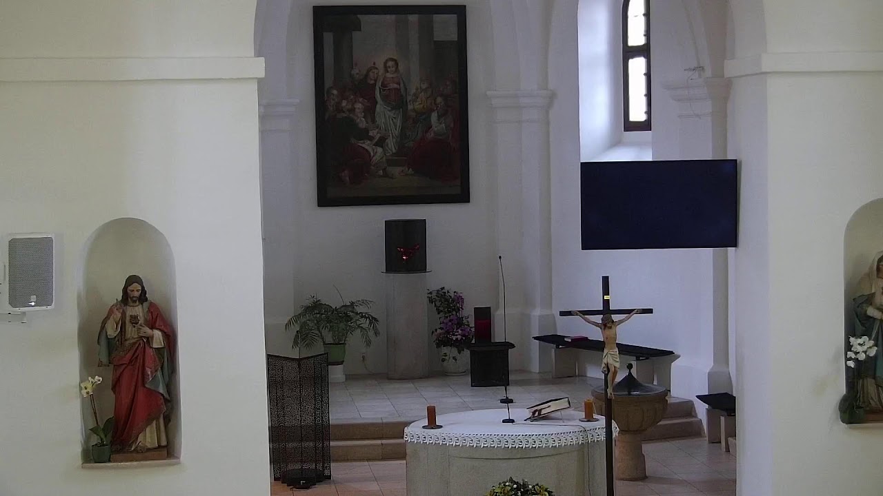 1. 2. Živý prenos nedeľnej sv. omše o 11:00 - Devínska Nová Ves