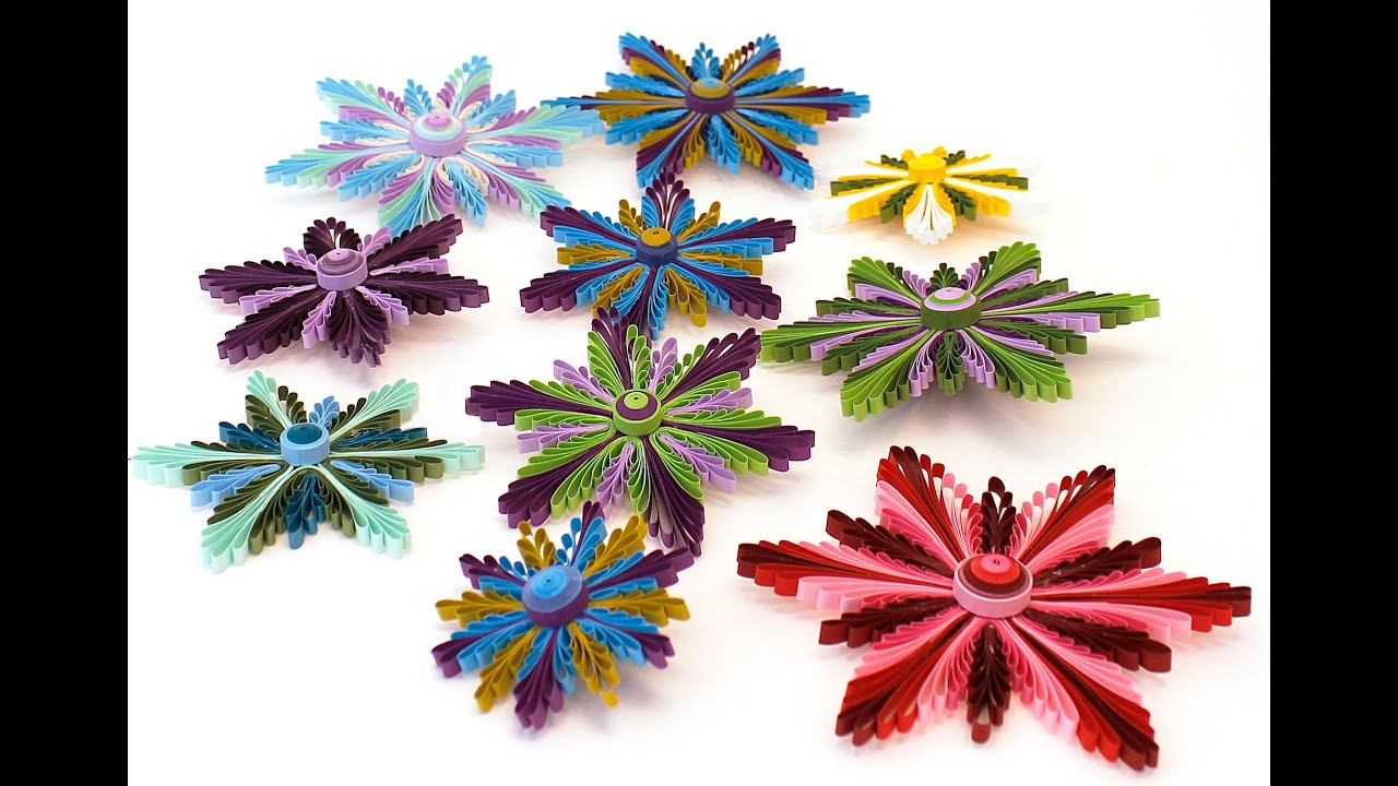 Copenhagen Flowers Quilling - Karen Marie Klip & Papir