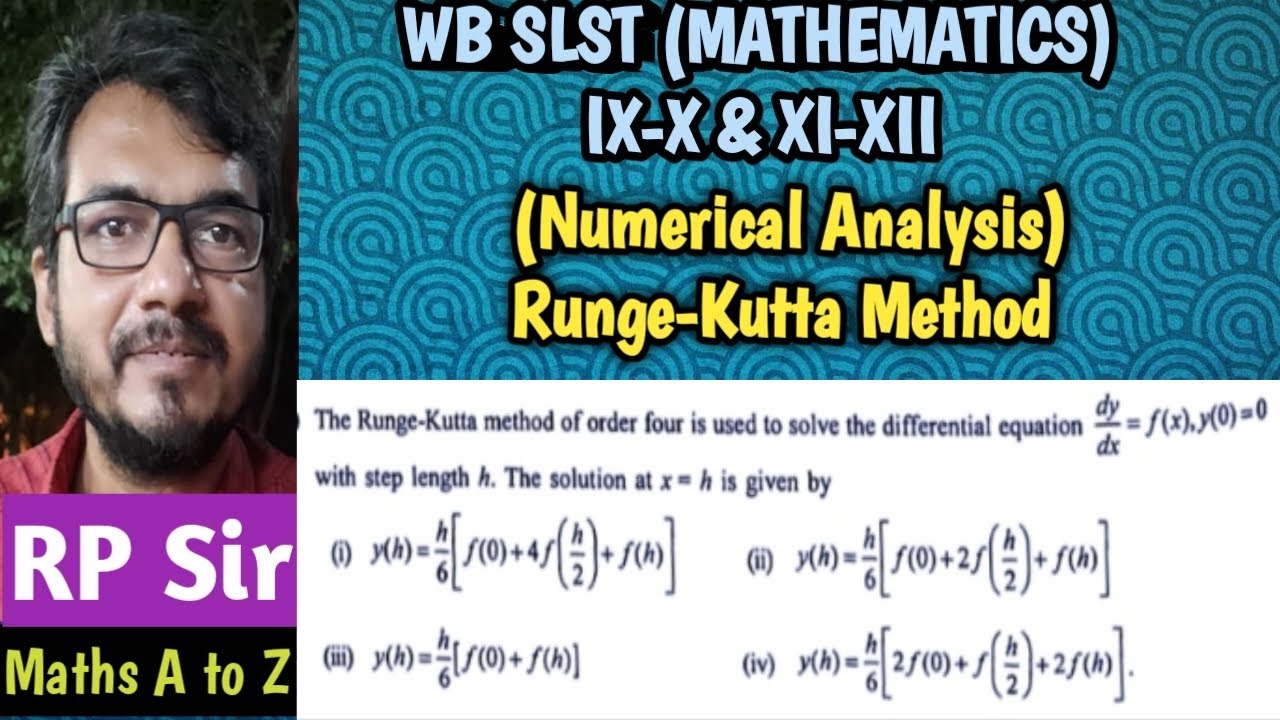 The Runge Kutta method of order 4 is used to solve the differential equation dy/dx=f(x) , y(0)=0