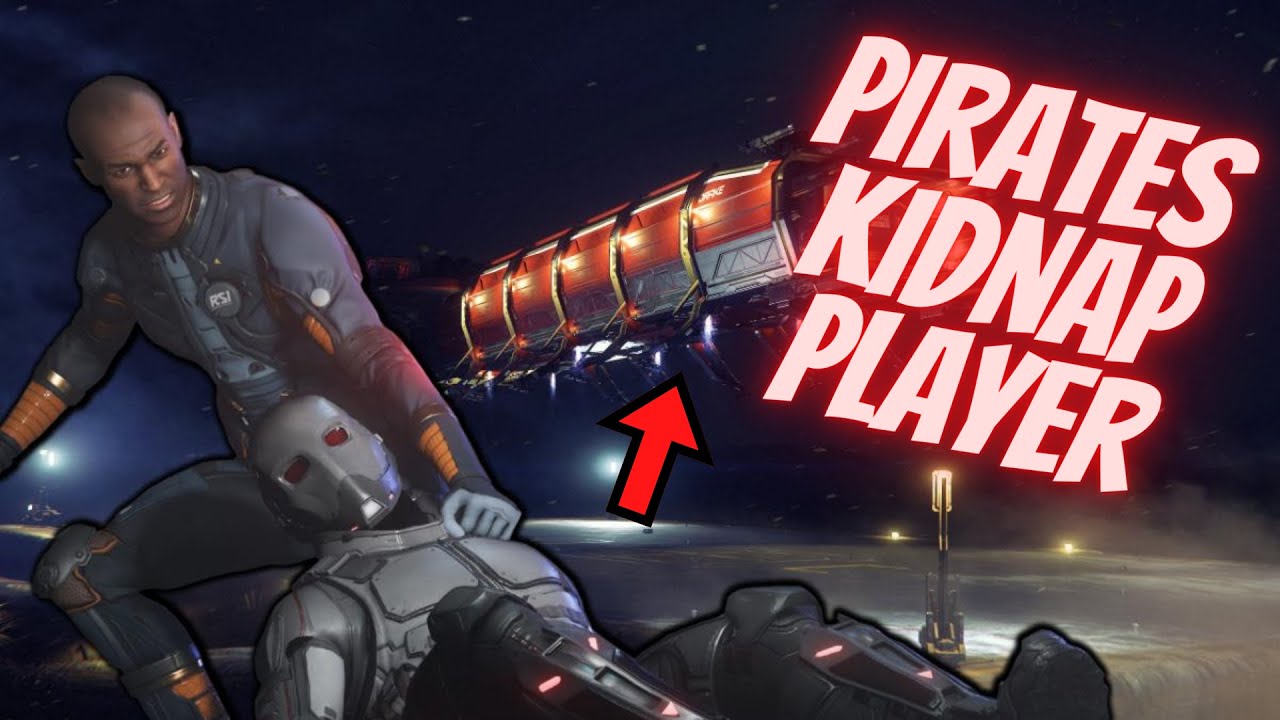 Star Citizen Piracy: Pirates Ambush and Kidnap a Cargo Hauler