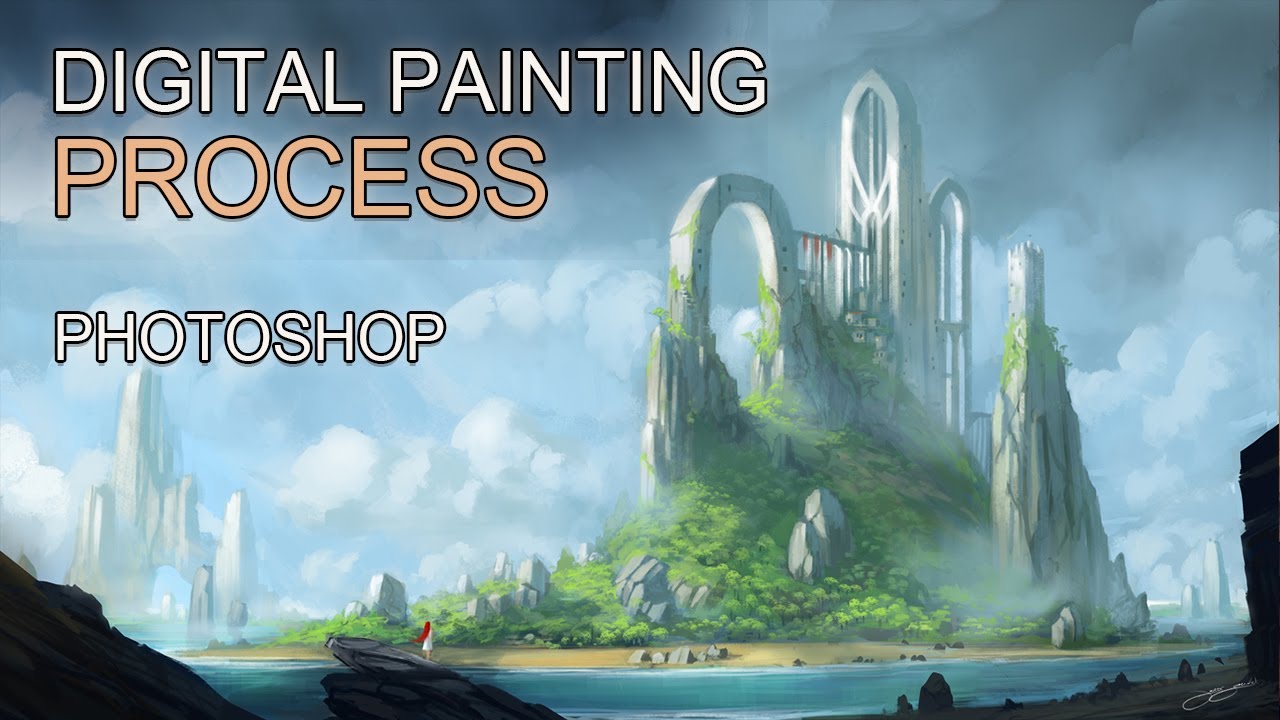 Digital Painting - Exile - Timelapse
