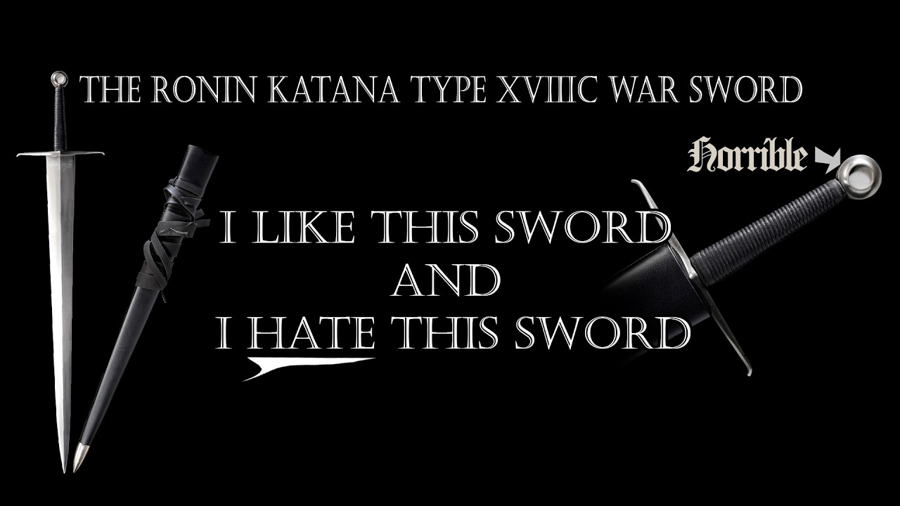 Fixing the Ronin Katana War Sword.