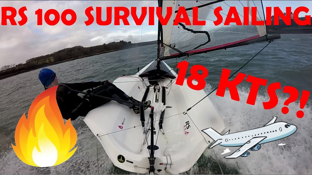 RS 100 Windy Survival Sailing
