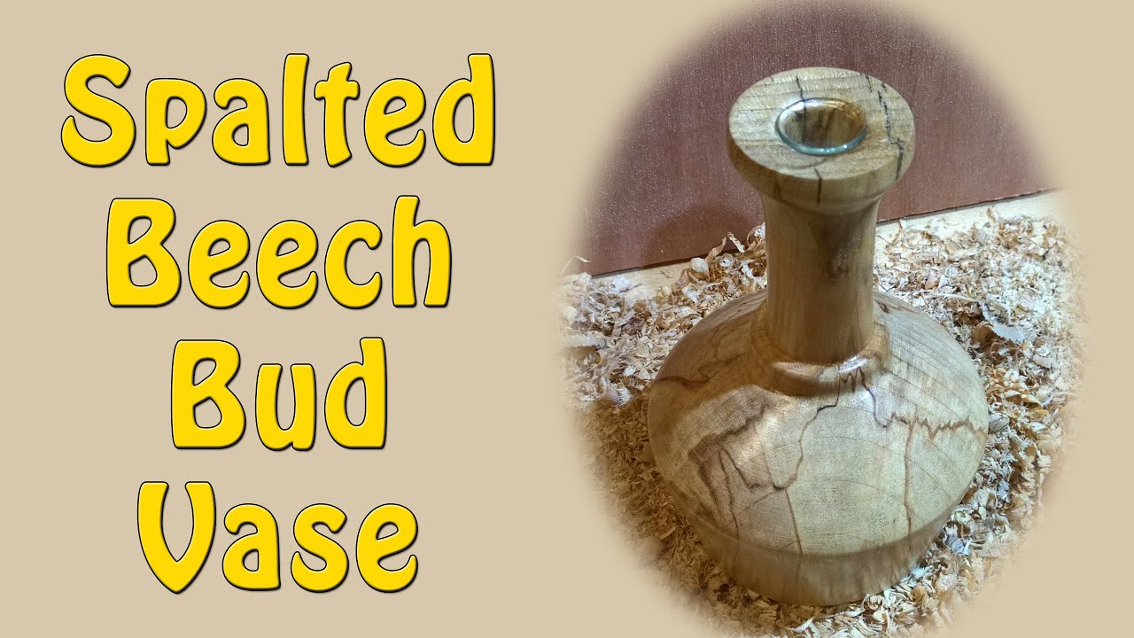 Spalted Beech Bud Vase - Episode 29