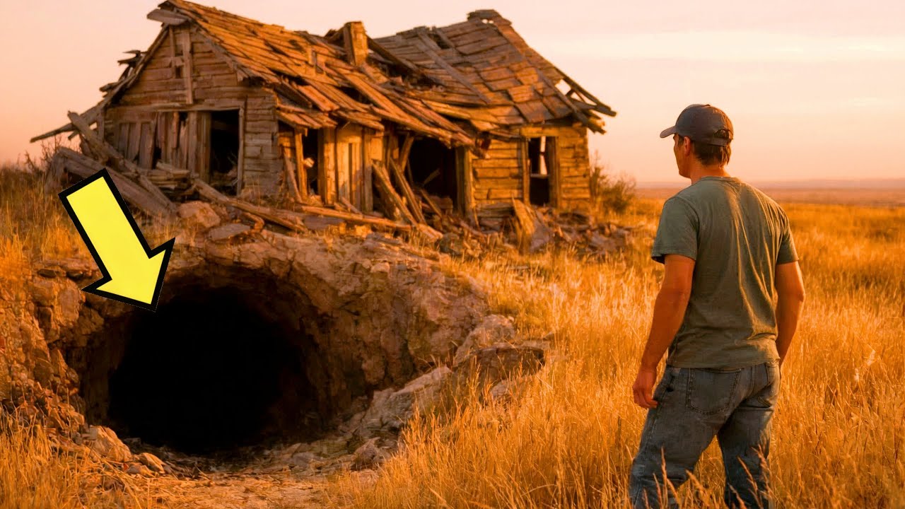 MAN VISITS GRANDFATHER AFTER YEARS… BUT FINDS TUNNEL UNDER THE HOUSE AND EVERYTHING CHANGES…