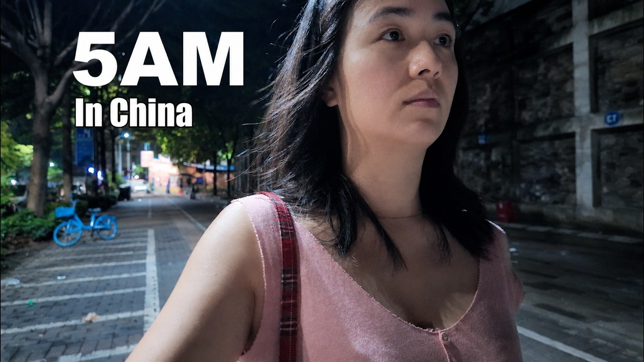 What China Looks Like at 5am 🇨🇳 | Before Shenzhen Wakes Up