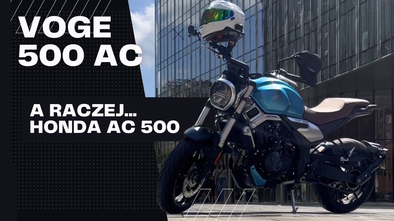 Voge 500 AC 💎 Recenzja | Test | Opinia | Pierwsze wrażenia