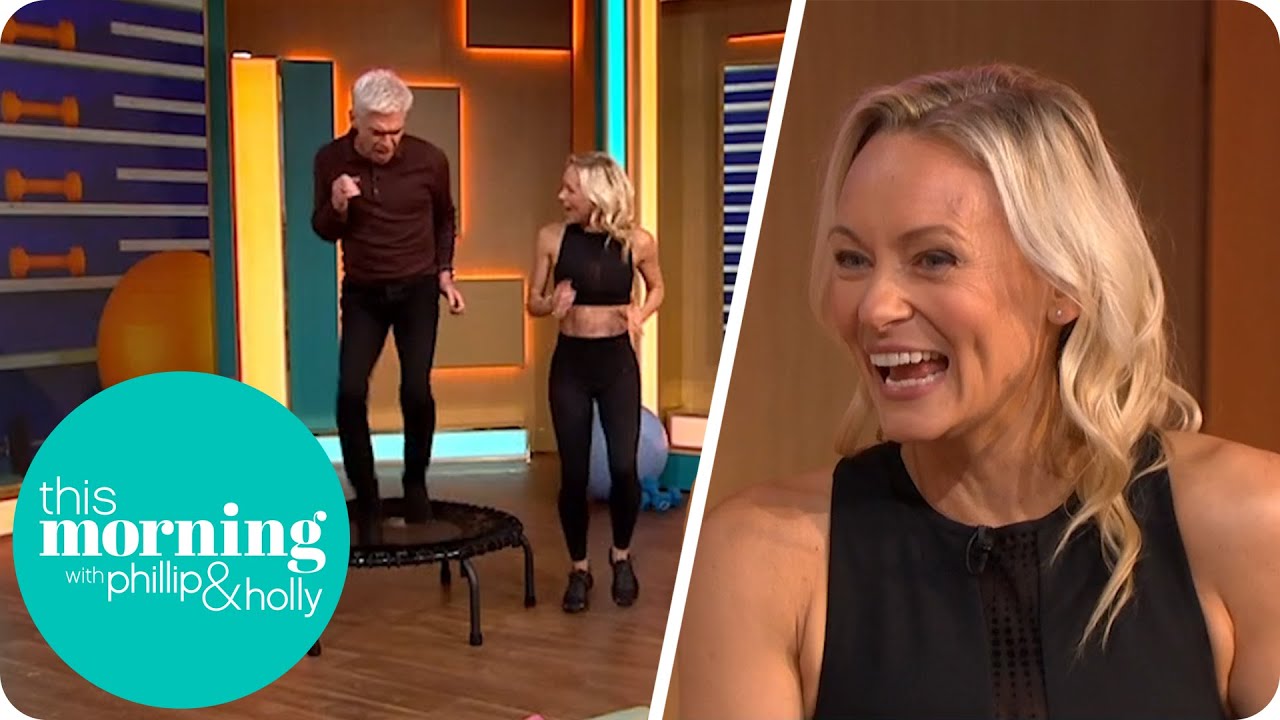Phillip Tries Trampoline Cardio | This Morning