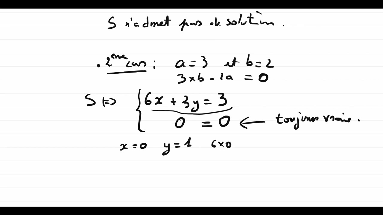 Matrices et systèmes 3