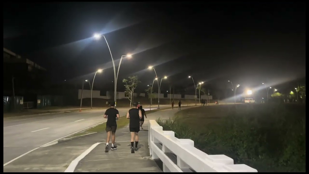 Funrun and Eating. Enjoy lang 