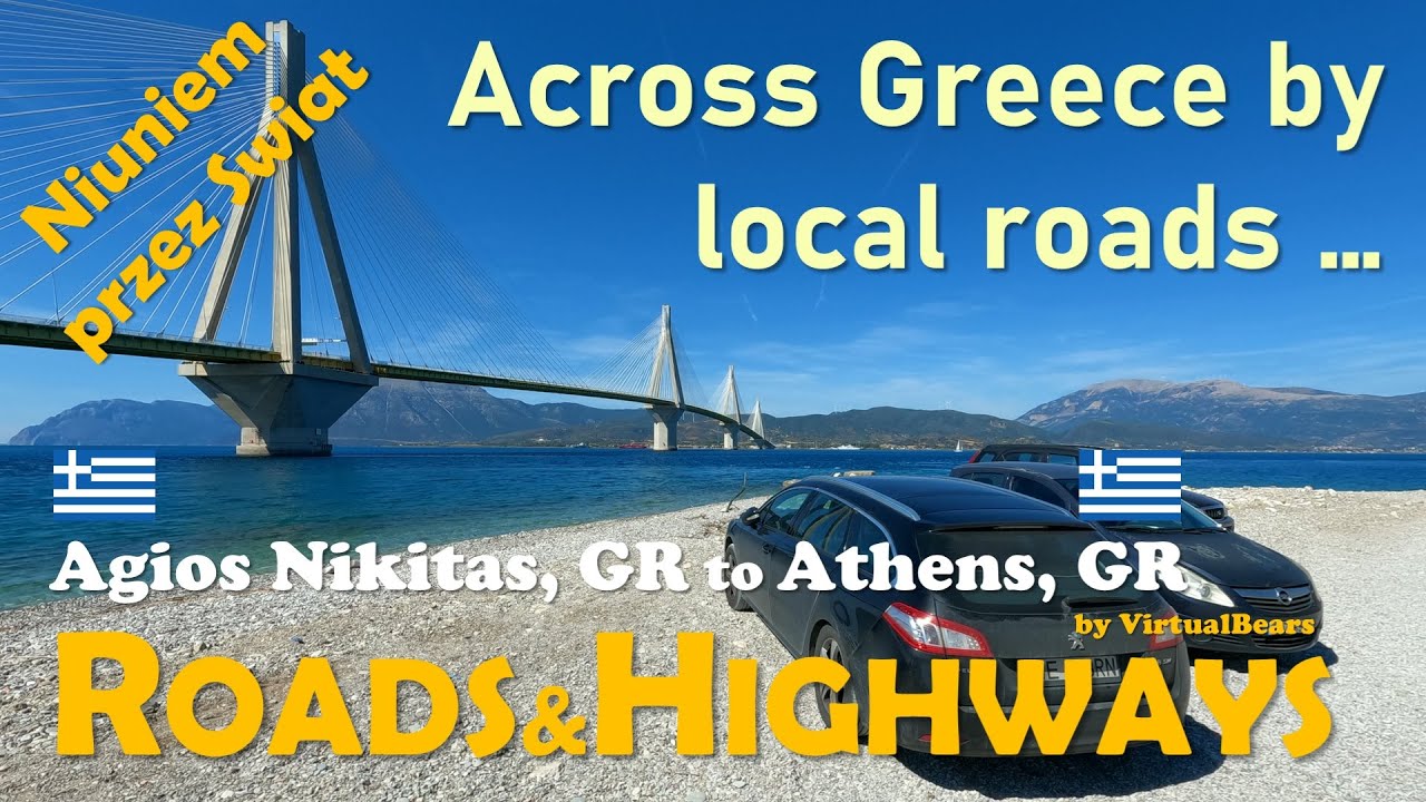 Roads&Highways, TimeLapse Agios Nikitas, GR to Athens, GR, video of the entire route :) ...