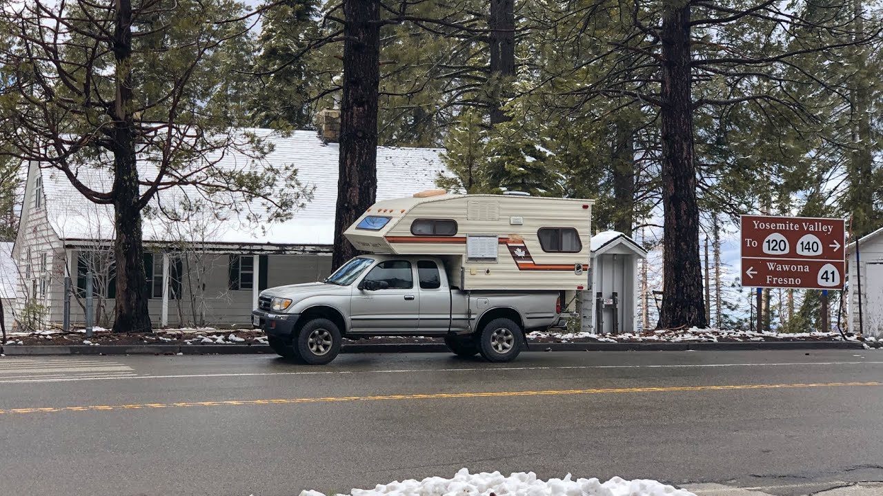 One Night in Yosemite - Truck Camper Life