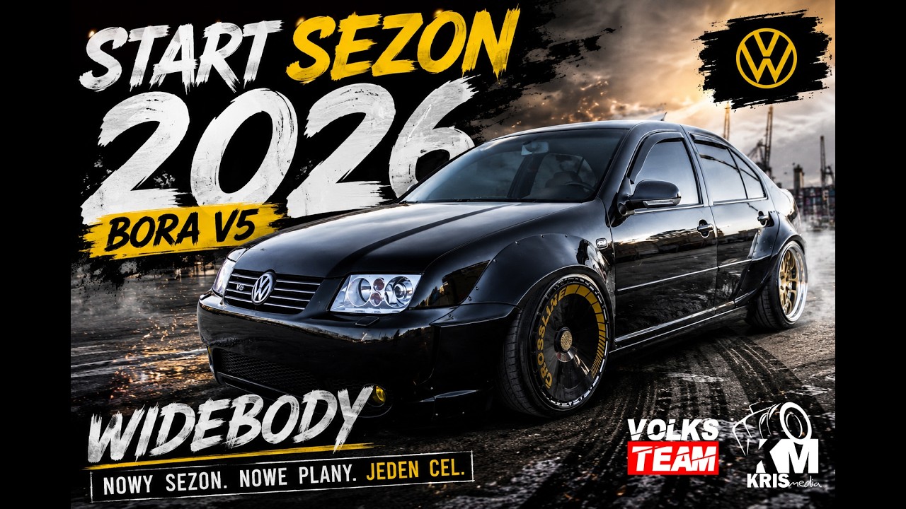 START SEZON 2026 - BORA V5 WIDEBODY