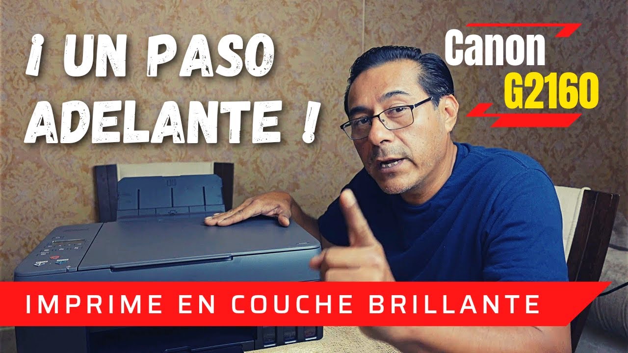 Como imprimir en papel couche brillante con impresora Canon G2160