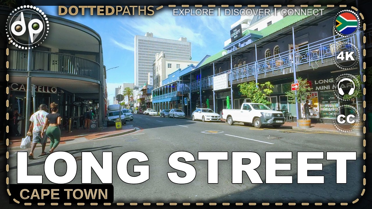 Walking Cape Town’s Long Street on the Hottest Day | 4k Walking Tour, South Africa