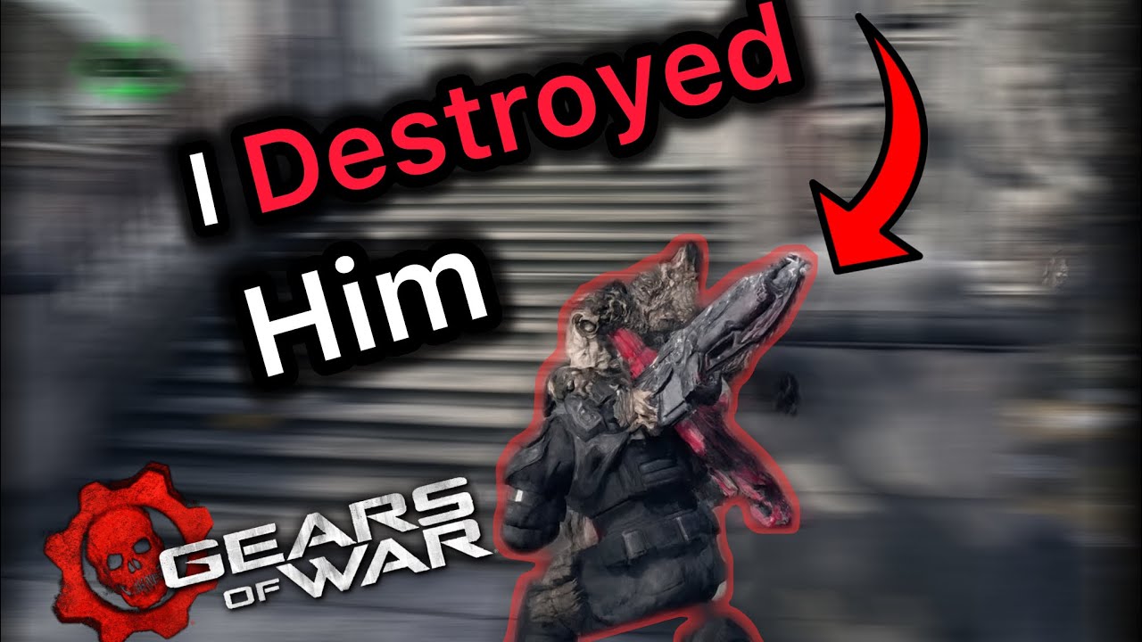 Мы прикончили этого болтуна, который считал себя крутым игроком в Gears of War Reload.