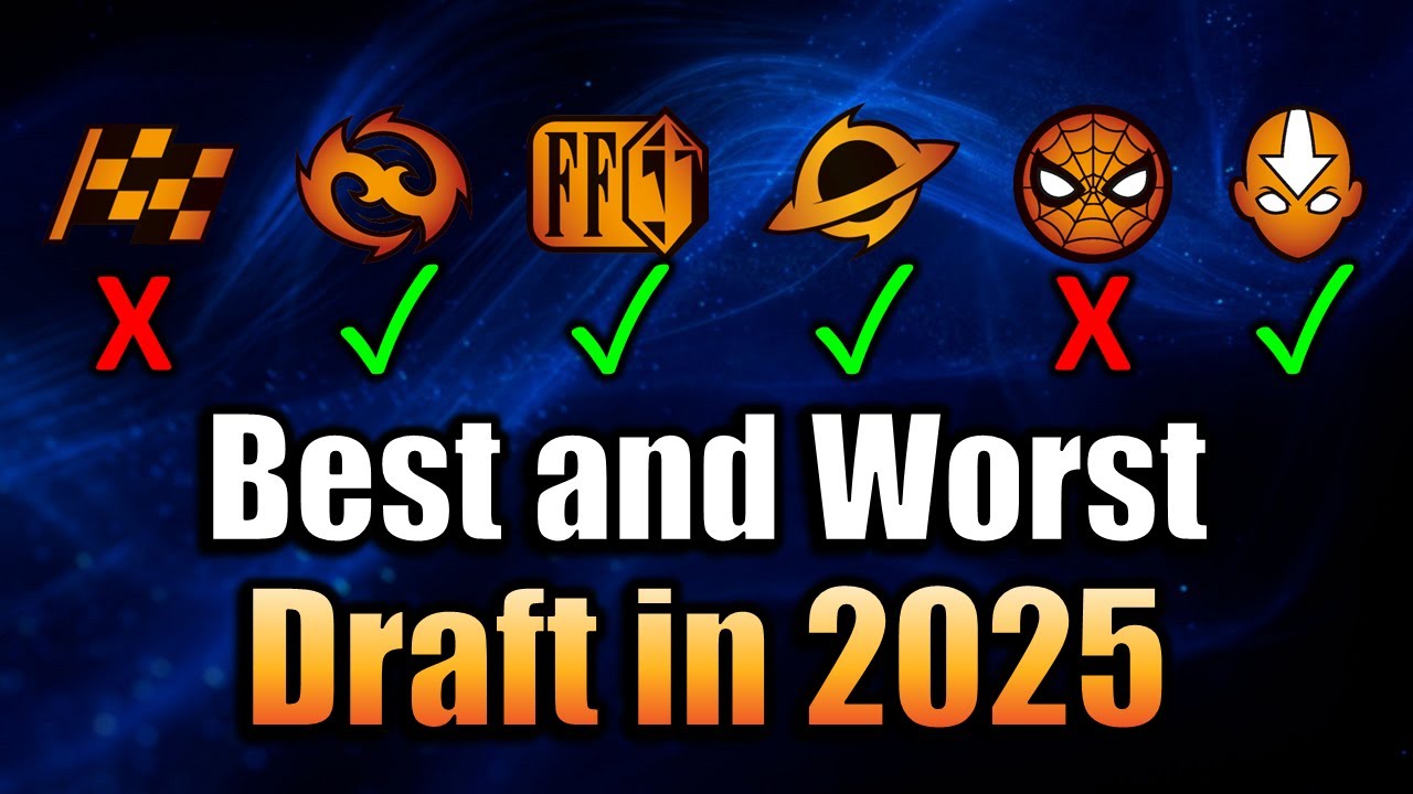 The BEST and WORST of Draft in 2025!!!