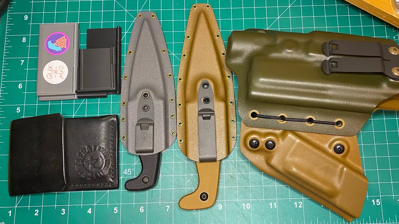 4 Quick Gear Reviews (feat: Armis Knife & Tool, Range Holsters, Chimaera Leatherworks and more)