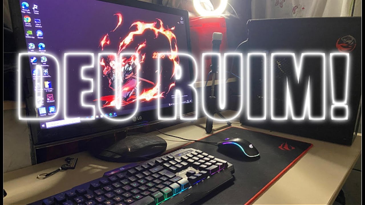 DEU ERRADO? ⚠️Tentei consertar meu PC sozinho e veja o que aconteceu...