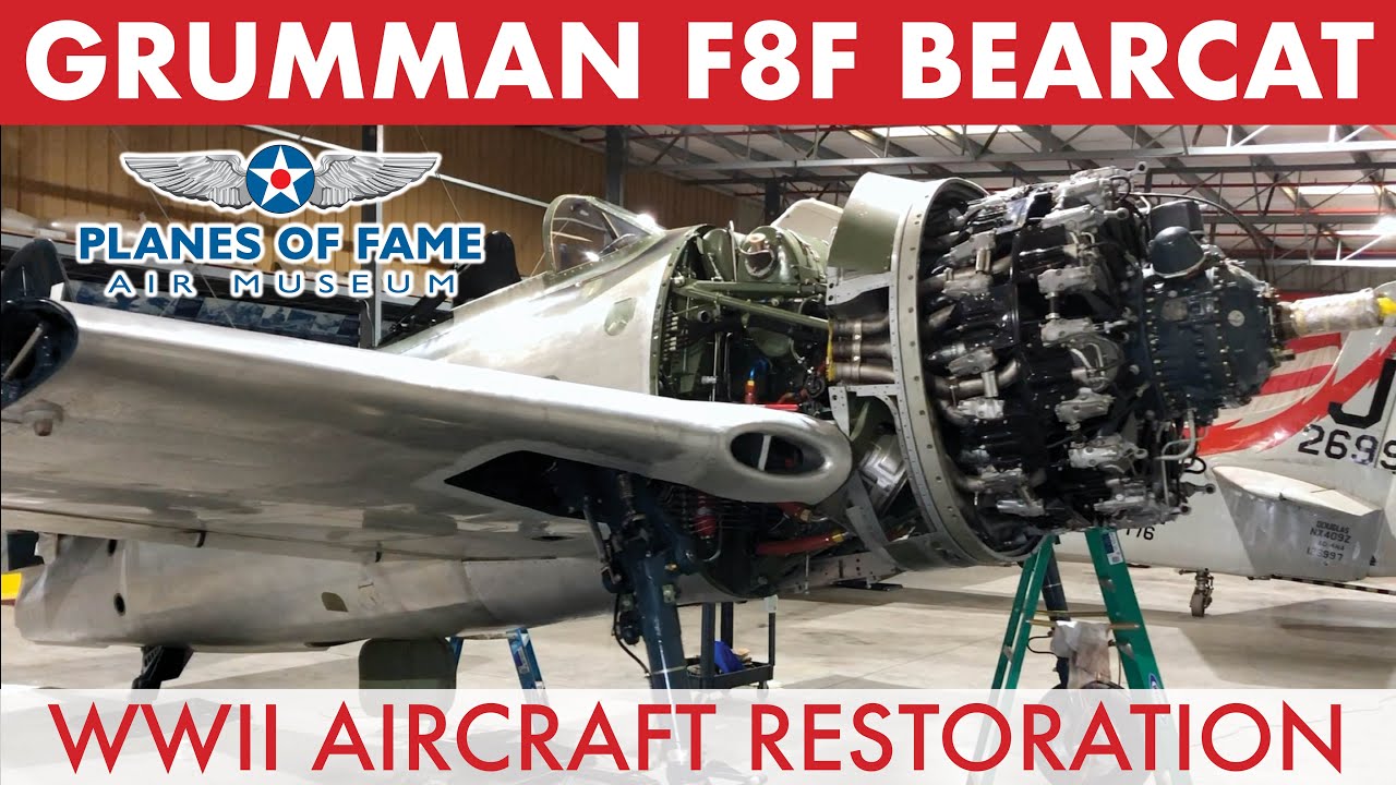 F8F BEARCAT на реставрации со Стивом Хинтоном | Ангарные разговоры | Самолеты славы