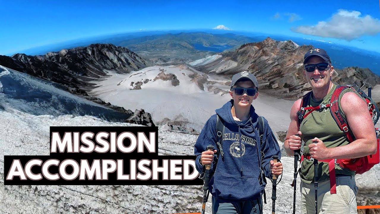 We Climbed to the Top of Mount St. Helens - Yes, the One that Exploded in 1980!