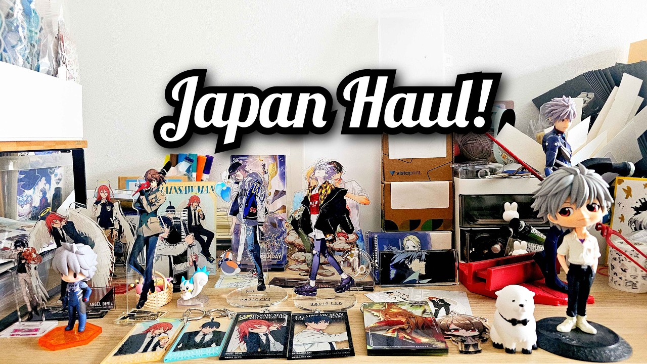 Japan Haul!~ Animes, Scrapbooking, Skin Care, Art Supplies and More !