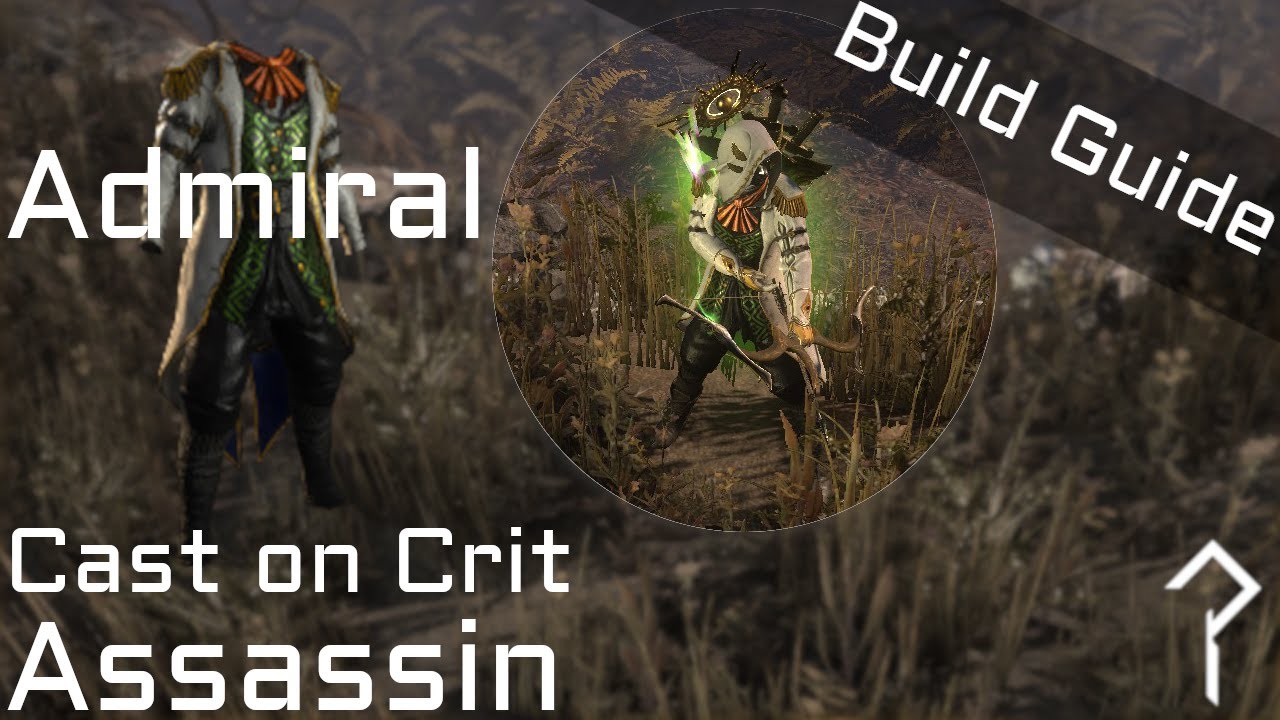 Resistance is Futile - Admiral Bow Cast on Crit Assassin - Full Build Guide PoE 3.12