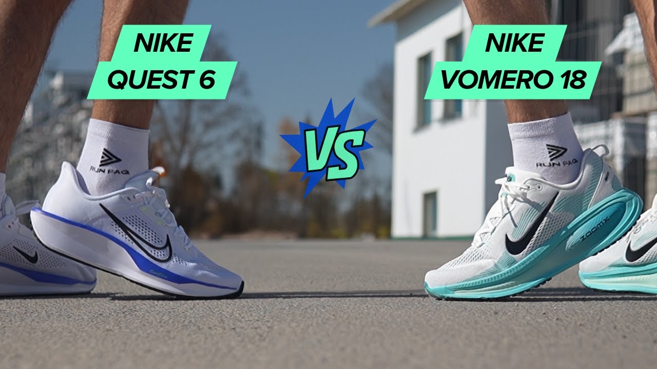 Обзор Nike Quest 6 и Nike Vomero 18. Кроссовки за 150 долларов против кроссовок за 80 долларов.