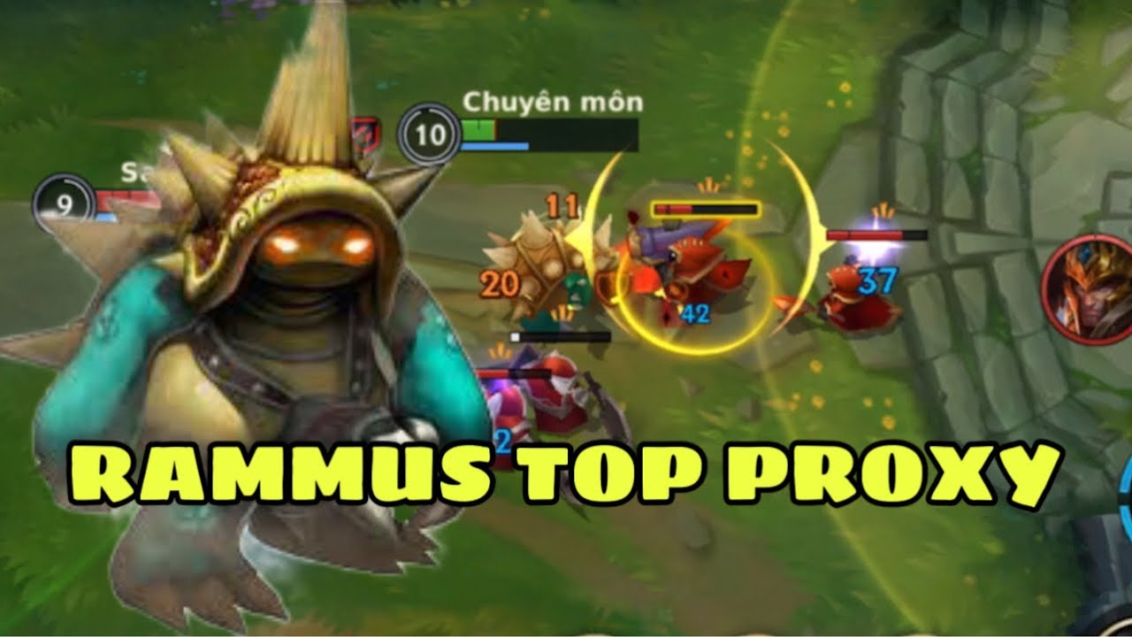PROXY TRƯỚC CHƠI GAME SAU | RAMMUS PROXY FEED TO WIN