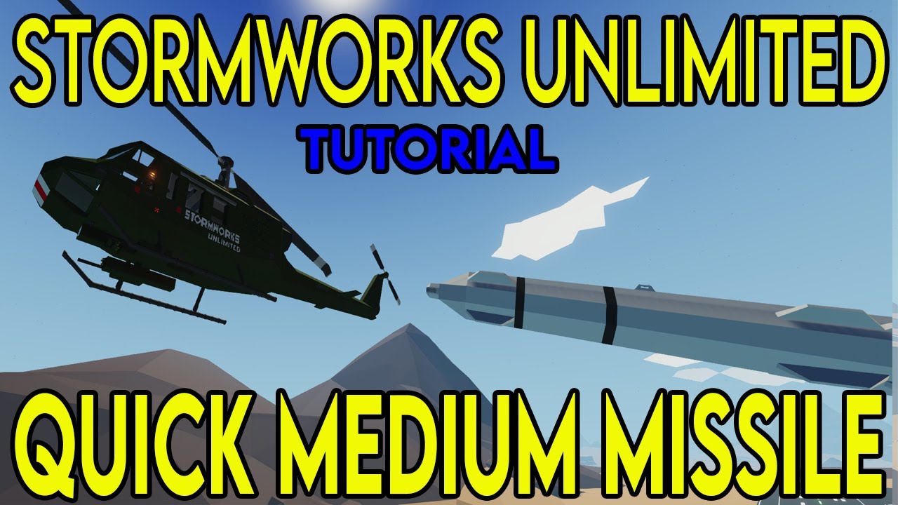 Build a Medium Missile in 6 Minutes (Stormworks)
