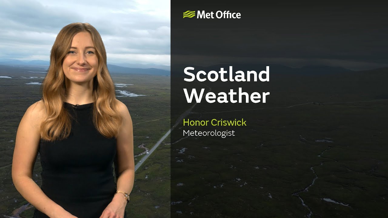 24/01/2026 - Rain overnight for most - Scotland Weather Forecast Met Office