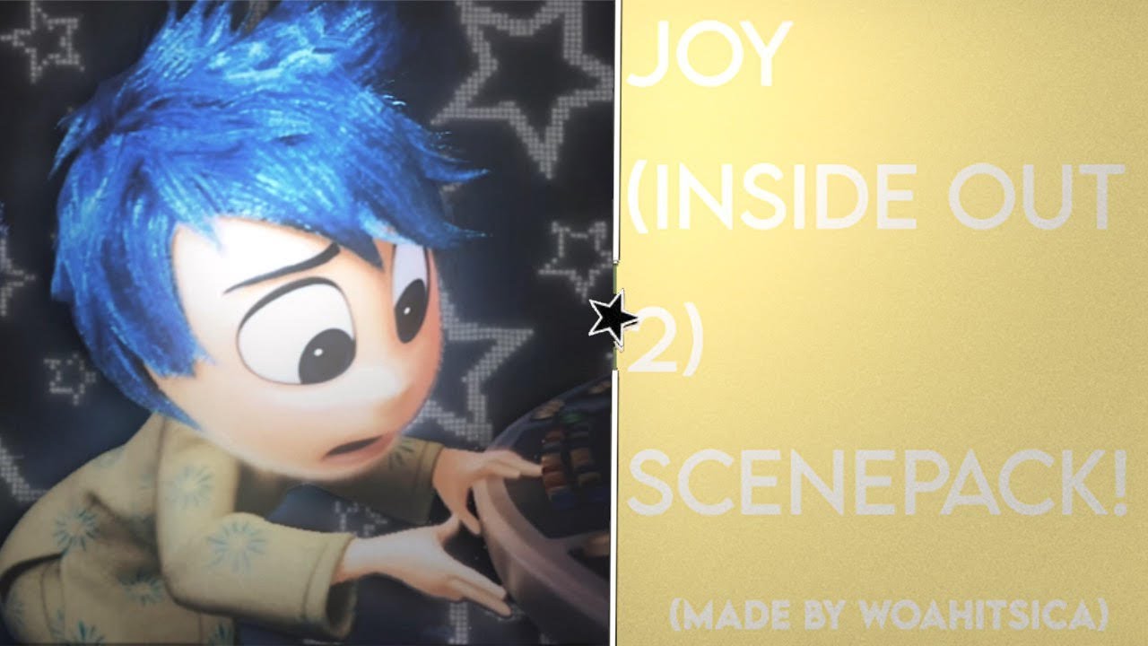 Joy (Inside Out Two) Scenepack!