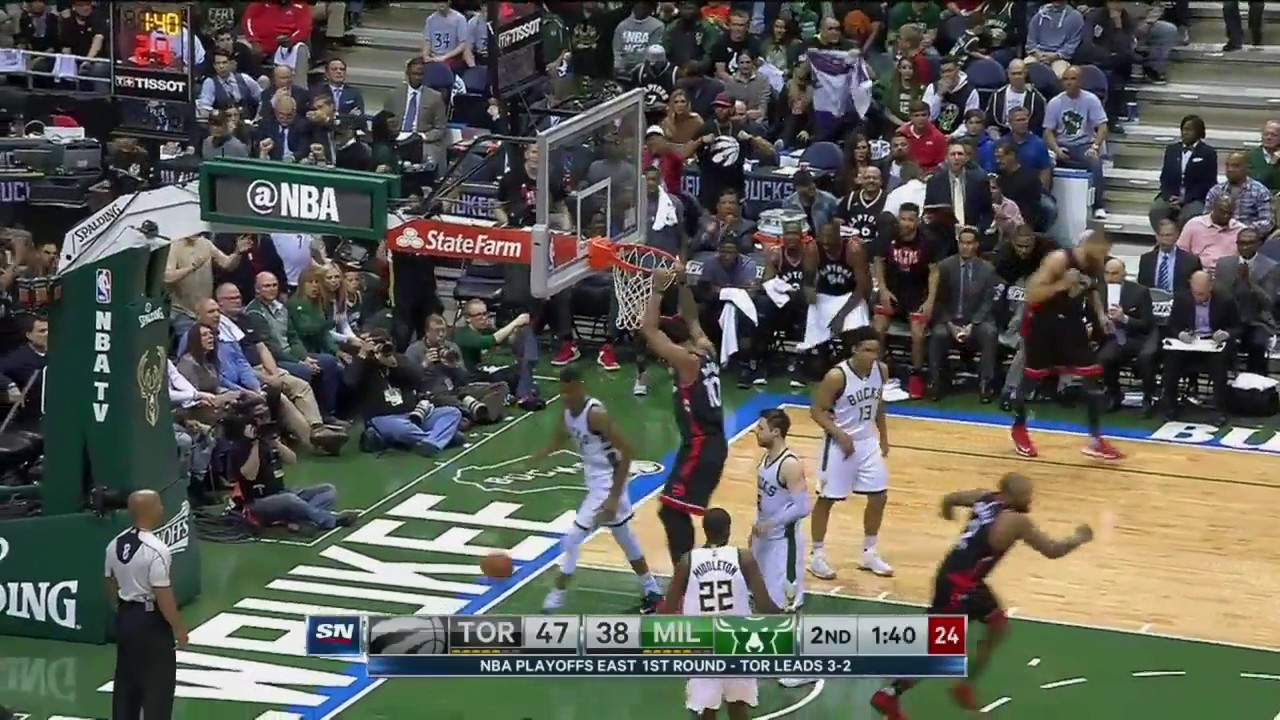 Toronto Raptors vs Milwaukee Bucks Game 6 - April 27, 2017