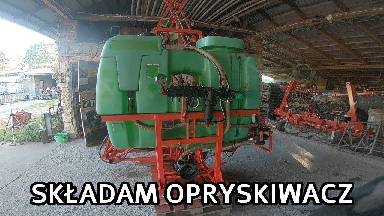 Składam opryskiwacz po malowaniu. cz.2  S4E46